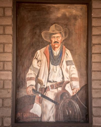 Billy the kid mural