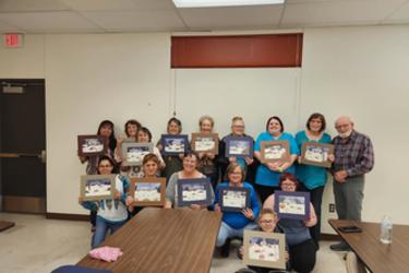 Watercolor Paint Party 2024 with Mr. Birdsong